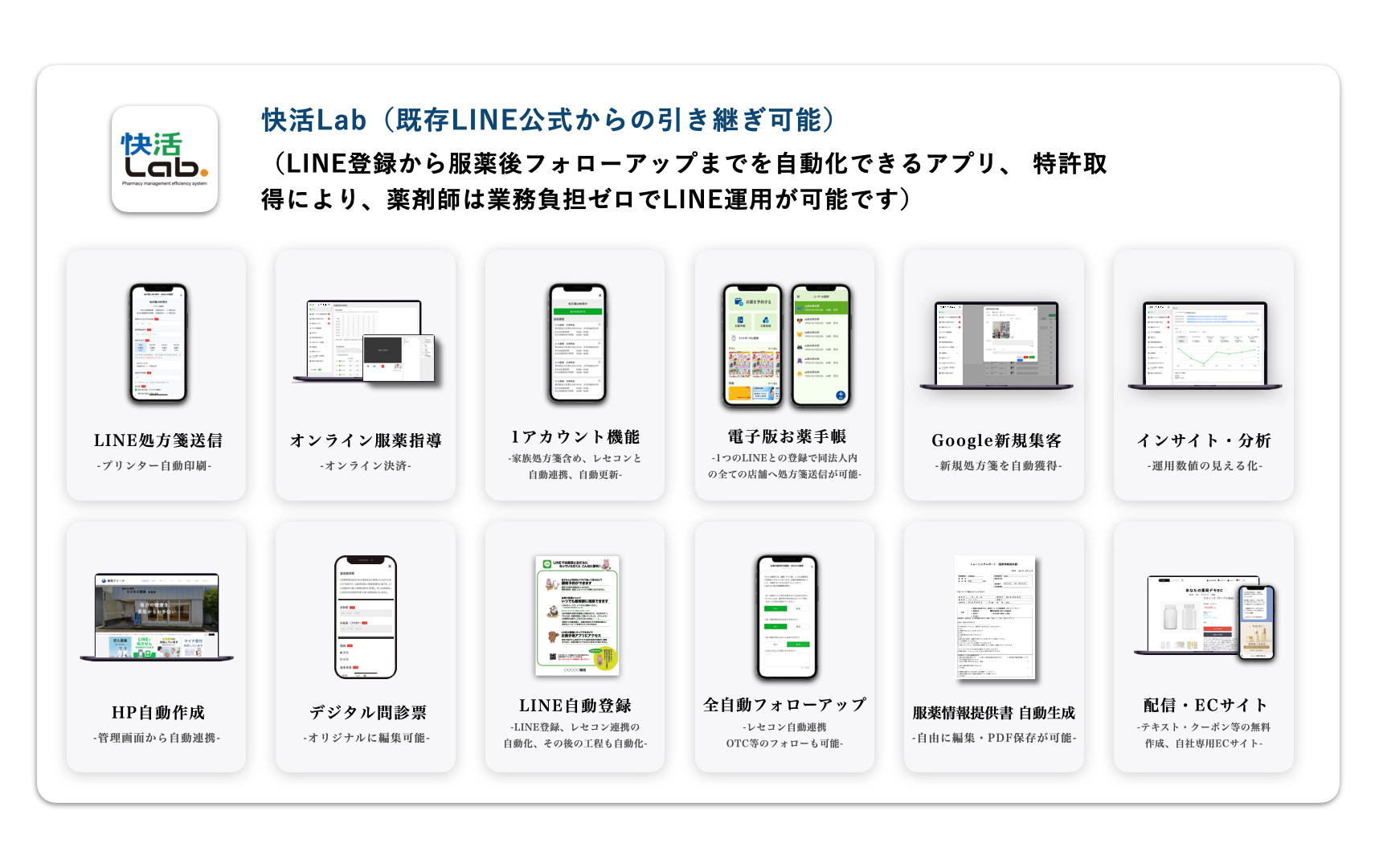 LINEオールインワンシステム